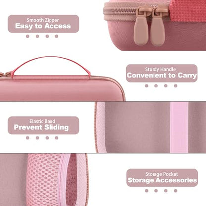 Aenllosi Hard Case for Bose SoundLink Flex 2nd Gen/Bose Speaker, Petal Pink - color: Petal Pink, style: Hard Case for Bose SoundLink Flex 2nd Gen/Flex