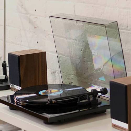 Audioengine A2 HD (HD3) Wireless Computer Speakers – Bluetooth Desktop | Speakers with DAC, Headphone Amplifier and USB Audio - Walnut - color: Walnut, style: HD