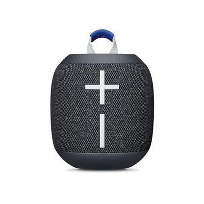 Ultimate Ears WONDERBOOM 4 Portable Waterproof Speaker - Black | Balanced 360-degree sound and bass, dustproof floating design, 131ft (40m) wireless range - color: Black