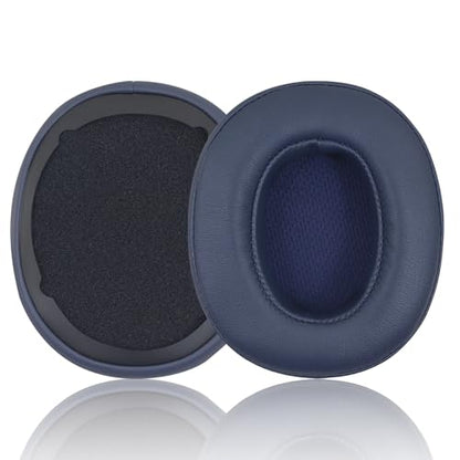 Replacement Earpads for Skullcandy Crusher EVO Headphones,Compatibel Crusher EVO Replacement Ear Pads,Upgraded Ear Covers with Soft Protein Leather,Optimized Noise Isolation Memory Foam (Dark Blue) - color: Dark Blue
