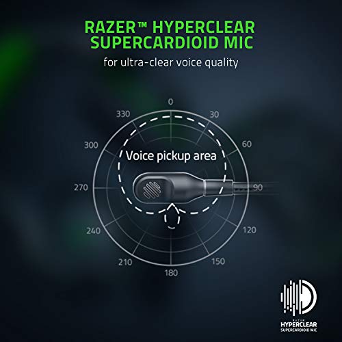 Wireless Xbox Gaming Headset: Razer Kaira Pro with Titanium Drivers & Supercardioid Mic - Black - color: Black, style: Kaira Pro