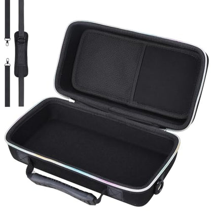 Hard EVA Carry Case for Sony ULT Field 3 Wireless Portable Bluetooth Speaker, Protective Bluetooth Speaker Storage Bag,Mesh Pocket & Shoulder Strap (Case Only)