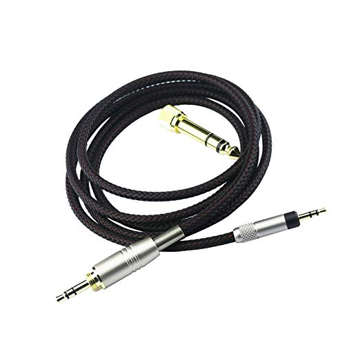 NewFantasia Replacement Audio Upgrade Cable Compatible with Bose QuietComfort 25, QuietComfort 35, QC25, QC35 II, QC35 Headphones 2meters/6feet - size: 6 feet