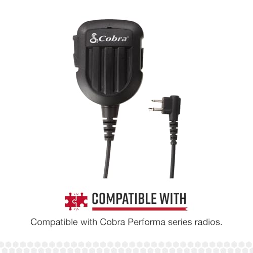 Cobra Handheld Speaker/Mic for Performa 400/450 Business Two-Way Radios - style: Handheld Speaker/Mic
