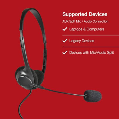Light Weight Headset with Microphone