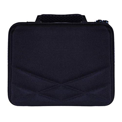 TUDIA Hard Travel Case Compatible with Meta Quest 3S, Quest 3 and Oculus Quest 2, Large Capacity VR Headset Storage Bag for Samsung Gear VR and Oculus Go, Water Resistant EVA Carrying Case - Black