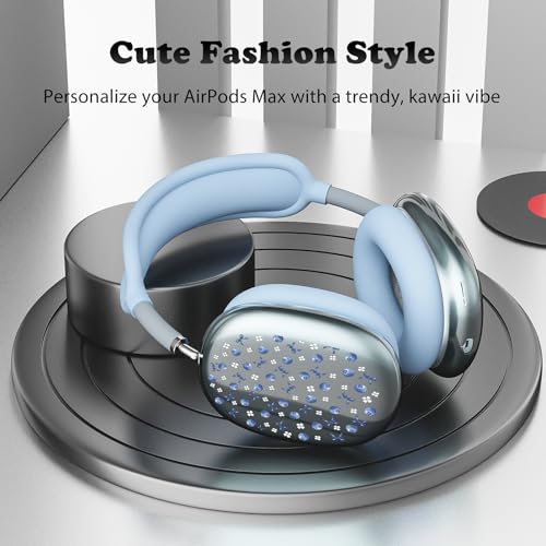 for AirPods Max Headphones Blueberry Ear Covers for AirPods Max 2 - color: Blueberry B/Blue