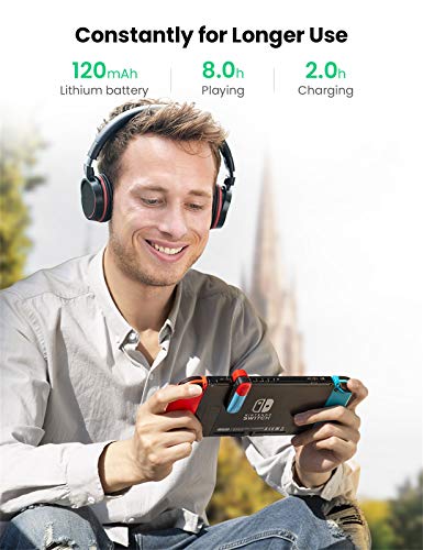 UGREEN Bluetooth 5.0 Transmitter Compatible for Nintendo Switch Switch Lite 3.5mm Audio Adapter with APTX Low Latency Supports Wireless Bluetooth Headphones and Speakers