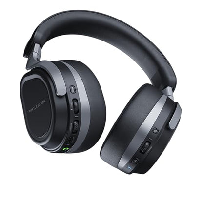 Turtle Beach Stealth 700 Wireless Multiplatform Gaming Headset for PC & PS5 | PlayStation, PS4, Mobile, Bluetooth, 24-Bit Audio, 60mm Dual Drivers, 80-Hr Battery, Noise-Cancelling Flip-to-Mute Mic, Black