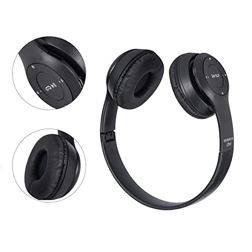Pongnas Foldable Over Ear Gaming Headphones with Stereo Sound Lightweight Comfort Design Noise Isolating Ear Cups Mic Monitoring RGB Lighting Fit for PC Laptop
