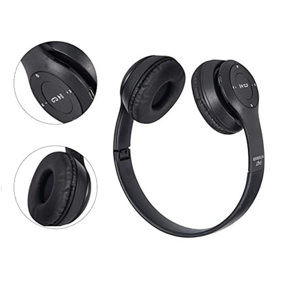 Pongnas Foldable Over Ear Gaming Headphones with Stereo Sound Lightweight Comfort Design Noise Isolating Ear Cups Mic Monitoring RGB Lighting Fit for PC Laptop