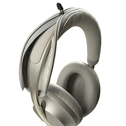 Headband Pad Cushion for Bose 700 Headphones, Replacement Headband Cover Protector Zipper Installation - Silver