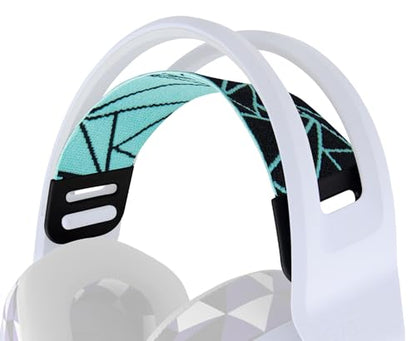 SOULWIT Headband Cover for Logitech G733/G535/G335 Gaming Headsets, Replacement Headstrap Pad Repair Part - Green Line - color: Green Line