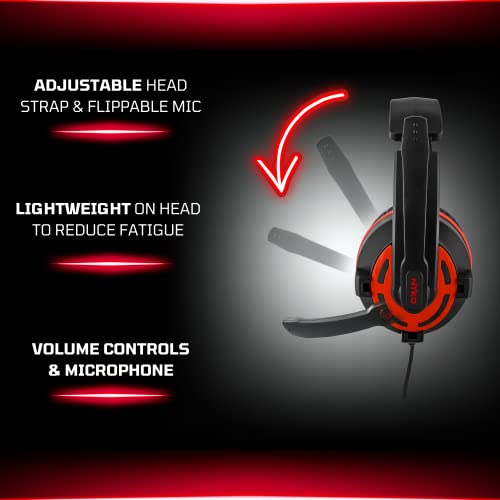 Nyko Ns-2600 Wired Headset for Nintendo Switch - Lightweight Headset for Switch and Switch Lite - Works with PC, PS4, PS5 - Nintendo Switch