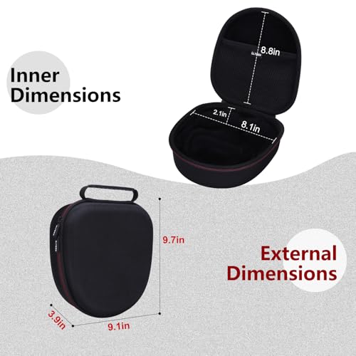 LTGEM Hard Case Compatible with Sony INZONE H9 II / H6 Air Gaming Headset | Travel Protective Carrying Bag