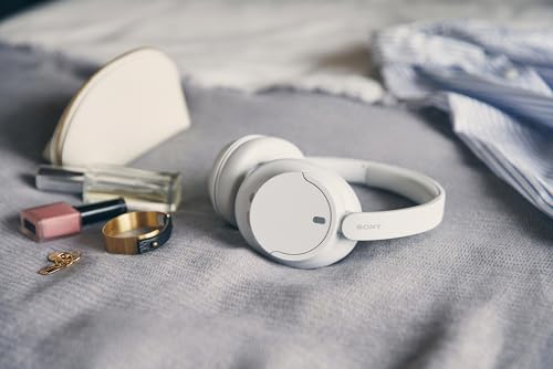 Sony WH-CH720N Noise Canceling Wireless Headphones Bluetooth Over The Ear Headset with Microphone and Alexa Built-in, White New | Comfortable Lightweight Design, Dual Noise Sensor technology, Up to 35 Hrs Battery with Quick Charging, Multipoint Connection