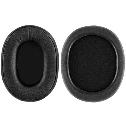 Geekria QuickFit Replacement Ear Pads Compatible with Audio Technica ATH-M50X, M50XBT, M50xBT2, M50x ENSO, M50, M40X, M30, M20, AR5BT Headphones, Ear Cushions with Video Guide (Black) - color: Black