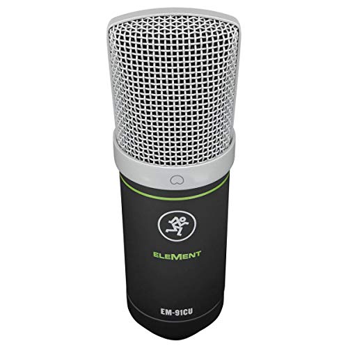 Mackie EM-Series, USB Condenser Microphone (EM-91CU) - size: USB, style: Large Diaphragm Condenser