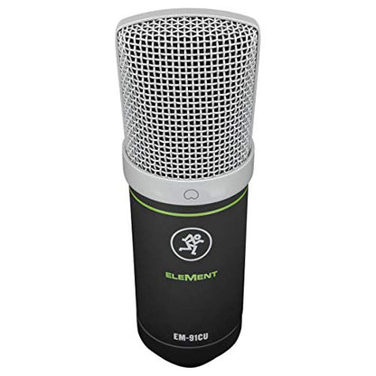 Mackie EM-Series, USB Condenser Microphone (EM-91CU) - size: USB, style: Large Diaphragm Condenser