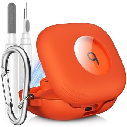 for Beats Powerbeats Fit Case Cover, Shockproof Magnetic Case - color: Orange