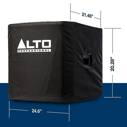 Alto Durable Slip-On Cover for TS15S Subwoofer | Protective Rugged Cover, Nylon Lining Construction, and Easy Handle Openinings - style: functional