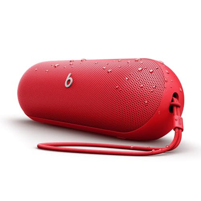 Beats Pill - Portable Bluetooth Speaker - Up to 24H Battery Life, Water Resistant, Bluetooth, Apple & Android Compatible, Seriously Loud Sound for Home, Outdoor and Travel – Statement Red - color: Statement Red, style: Standalone