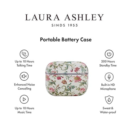 Laura Ashley Rosalind TWS Wireless Earbuds - Skylark Rechargeable Ear Buds - color: Rosalind