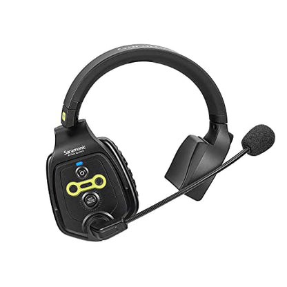 Saramonic WiTalk-WT3S | 3-Person Full-Duplex 1.9GHz Wireless Single-Ear Headset Intercom System with Custom Hard Case - size: 3-Person Single-Ear System