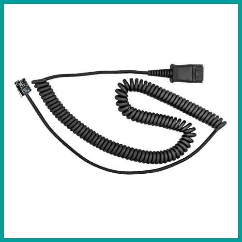 DailyHeadset RJ9 Corded Headset for Analog Phones Aastra Nortel Polycom Digium ShoreTel NEC Telephones