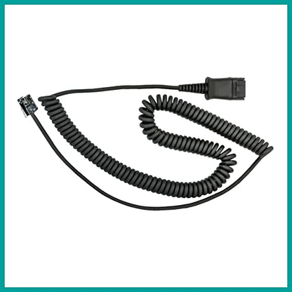 DailyHeadset RJ9 Corded Headset for Analog Phones Aastra Nortel Polycom Digium ShoreTel NEC Telephones