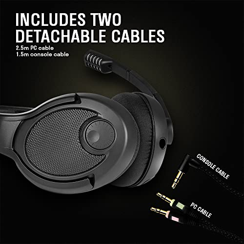 DROP + EPOS PC38X Gaming Headset Noise-Cancelling Microphone with Over-Ear Open-Back Design, Velour Earpads, Compatible with PC, PS4, PS5, Switch, Xbox, Mac, Mobile, and More (Black) - color: Yellow, style: EPOS PC38X