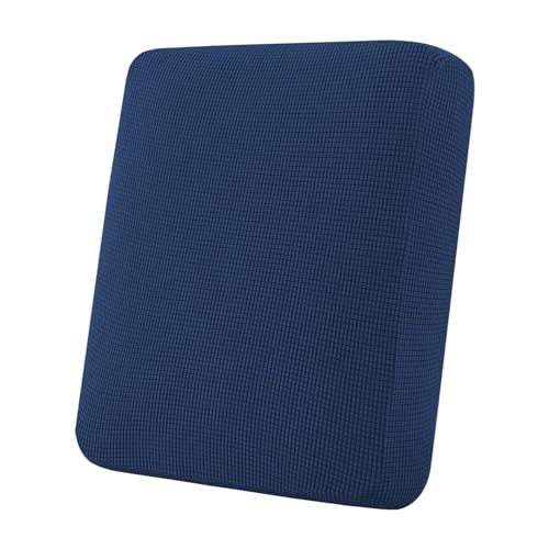 Flamingo P Super Stretch Couch Cushion Cover 1 Pack Individual Seat Slipcover with Elastic Bottom, Machine Washable Furniture Protector (1 Seat Cushion Cover, Navy) - color: Navy, size: 1 Seat Cushion Cover