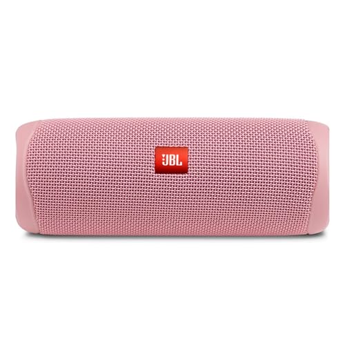 JBL FLIP 5, Waterproof Portable Bluetooth Speaker, Pink | Sounds better than ever, Bring the party anywhere, Make a splash with IPX7 waterproof design, A rainbow of colours - color: Pink