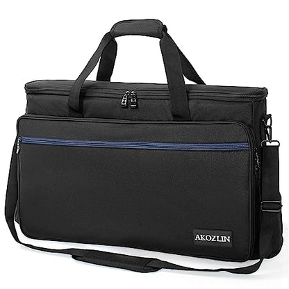 AKOZLIN Padded Gig Bag Controller Travel Shoulder Bag 23”×3.54”×14.2” Fit For Pioneer DDJ SR SR2 RR Denon MC4000 Numark NVII DJ Mixer Case - size: 23”×3.54”×14.2”