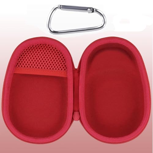 Aenllosi Hard Case for JBL Clip 5 Speaker, Red | EVA case construction, Water-resistant design, Dust-resistant design, Protective case only - color: Red