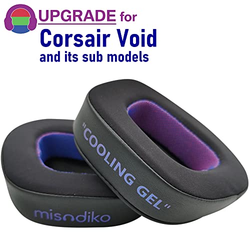 Upgraded Ear Pads Cushions Replacement for Void RGB, Void Elite, Void Pro Gaming Headset (Cooling Gel)
