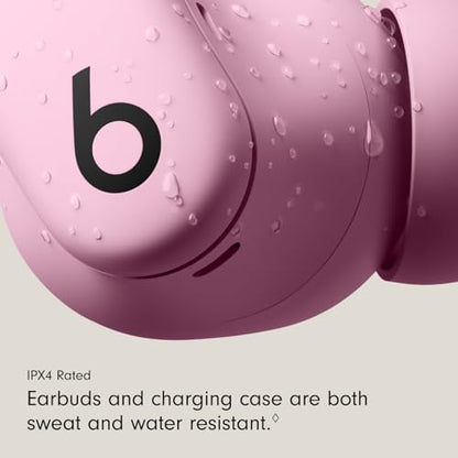 Beats Powerbeats Fit - Wireless Noise Cancelling Workout Earbuds with Secure-Fit Wingtips, Up to 30-Hour Battery Life, Sweat & Water Resistant, Apple & Android Compatible - Power Pink - color: Power Pink, style: Powerbeats Fit