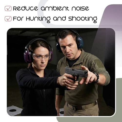 12 Pcs Adults Kids Ear Protection Noise Cancelling Headphones Shooting Ear Muffs Bulk 27dB Noise Reduction Earmuffs Hearing Protection for Gun Range Outdoor Mowing - size: Universal Fit (kids & Adults), style: Shooting Style 2