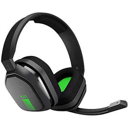 ASTRO Gaming A10 Wired Gaming Headset, Lightweight and Damage Resistant, ASTRO Audio, 3.5 mm Audio Jack, for Xbox Series X|S| One, PS5, PS4, Nintendo Switch, PC, Mac- Black/Green - color: Black