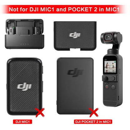 4 Packs Microphone Windscreen Compatible with DJI MIC 2/ OSMO POCKET 3, Microphone Furry Wind Muff (Not for DJI Mic 1) -Grey - color: gray-4 pcs