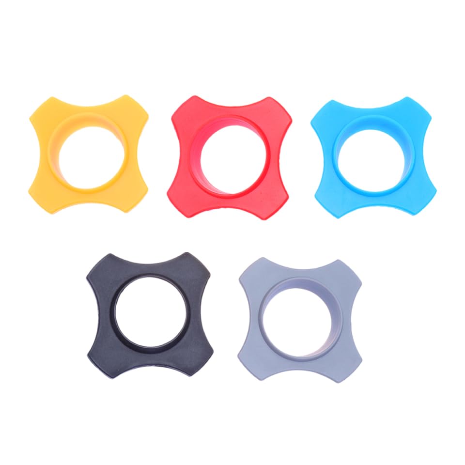 5PCS Mic Anti-Rolling Ring Handheld Microphone Protection Silicone Ring for KTV, Interviews, On Performance