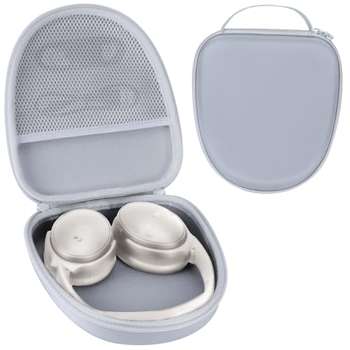 Case for Bose QuietComfort Ultra QC45 QC35 QC25 QC15 Headphones | QCSE Noise Cancelling Headphone Case, Hard Shell Shockproof, Portable Storage, Lightweight Travel - color: Gray