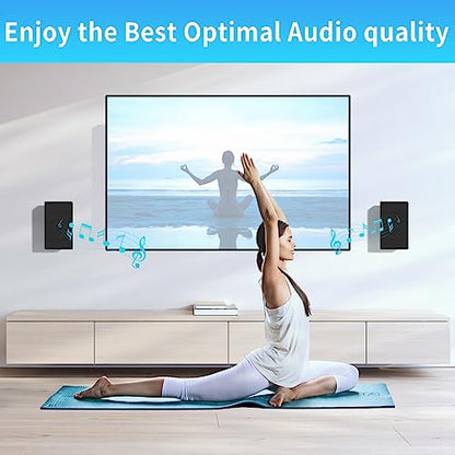 notiela Tilt and Swivel Adjustable Speaker Wall Mount for Samsung SWA-9200S SWA-9100S SWA-9000S SWA-8500S Rear Speakers Ceiling Speaker Mount, 1 Pack - style: 1 Pack