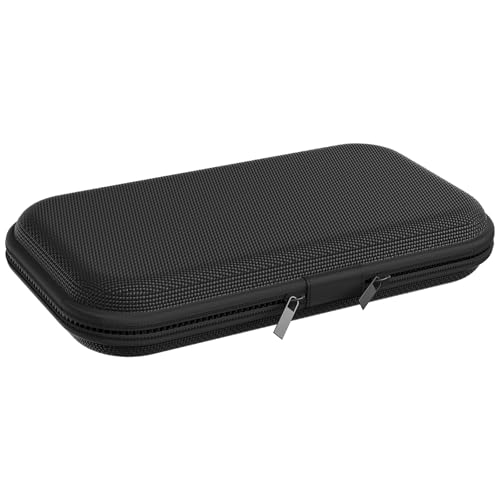 Carrying Case for Globluum MP3 Player (SU3/SU5/SU7/SU9), Hard EVA Protective Travel Storage Case with Zipper, Fits Player, Earbuds, Charging Cable & Protective Case, Black