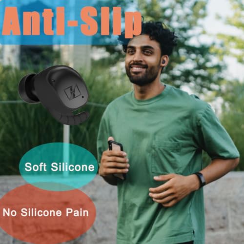 Sport Ear Cover for Sennheiser Momentum True Wireless 3 Ear Hook Anti-Slip | 5 Pairs Replacement Ear Wing Accessories for Sennheiser Momentum 3 TWS