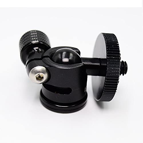 koolehaoda 3/8 Mini Ball Head for Camera Tripod Monopod (3/8 Ball Head) - size: 3/8-ballhead