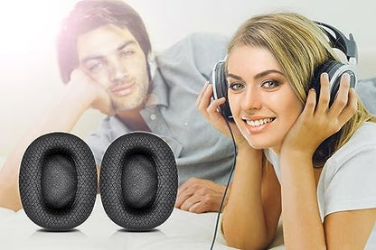 1000XM5 Earpads Compatible with WH-1000XM5 by LTYIVABHTTW - Noise Isolating Memory Foam, Added Thickness, Improved Durability & Sound Ear Cushion (Breathable Mesh)