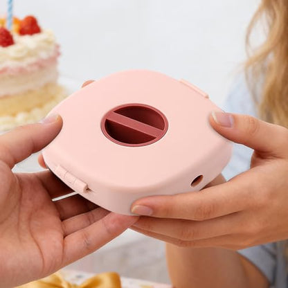 Charging Cable Winder Portable Retractable - color: Pink