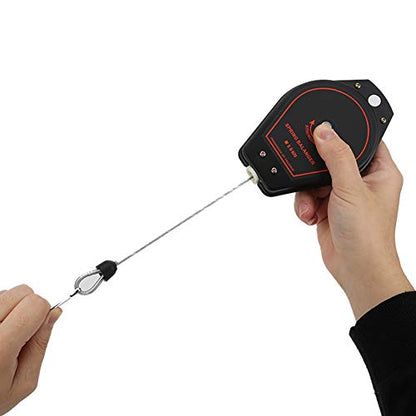 Spring Balancer Retractable Tool Hanger, Heavy Duty Tool Hanging Holder with Positioner, Adjustable Retractable Tool Balancer 0.6-2kg, Multifunctional Load Balancer Spring Balancer Retractable Tool