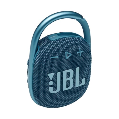JBL Clip 4 - Portable Mini Bluetooth Speaker - Blue (Renewed) - color: Blue